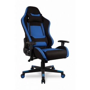 Профессиональное кресло игровое со стальным каркасом BX-3760 Black/Blue College