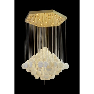 Потолочная люстра каскадная Fluorite Etereo FL1113-21N