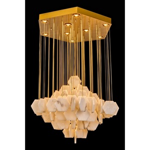 Потолочная люстра каскадная Fluorite Etereo FL1113-9N