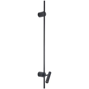 Настенный светильник светодиодный Lumion Toint 8438/11WL черый, металл LED 3W + LED-подсветка 8W 3000K 220V