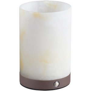 Настольная лампа Odeon Light Candela 7190/2TL белый/алюминий/искусственный алебастр/металл IP54 LED 2W 2700K 220-240V