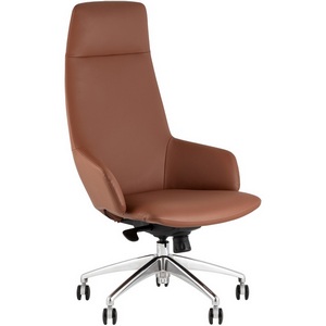 Кресло руководителя  Bow шоколадный